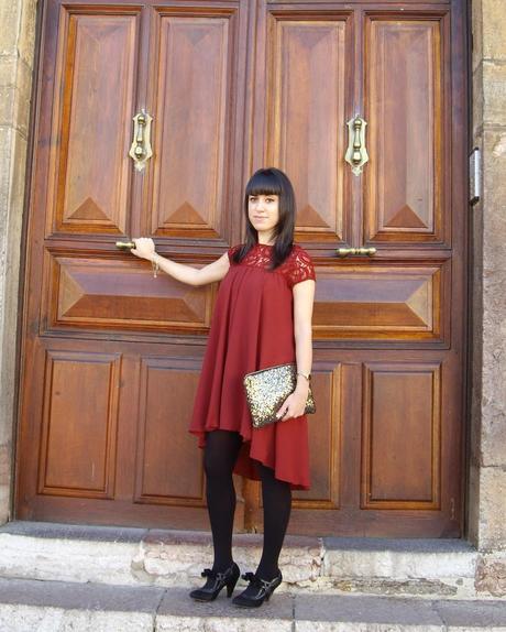 Mi precioso vestido de Celop Punto!!!