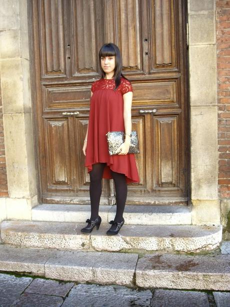 Mi precioso vestido de Celop Punto!!!