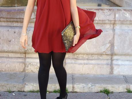 Mi precioso vestido de Celop Punto!!!