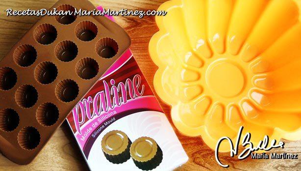 Recetas Dukan en olla GM: moldes de silicona