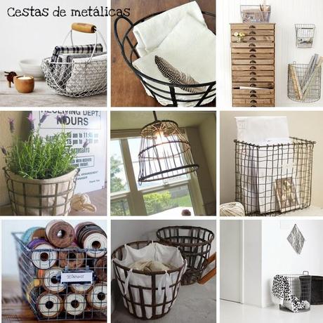 Decorando con CESTAS