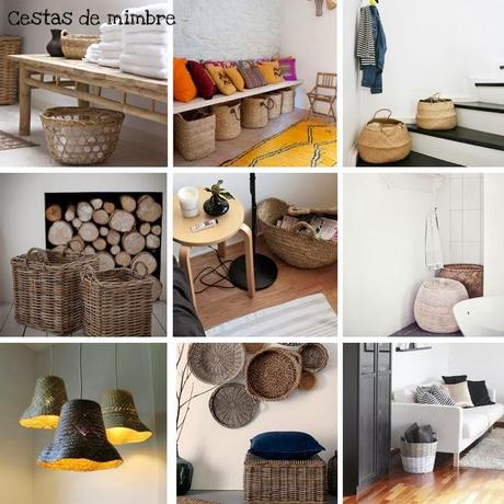 Decorando con CESTAS