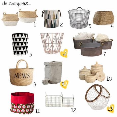 Decorando con CESTAS