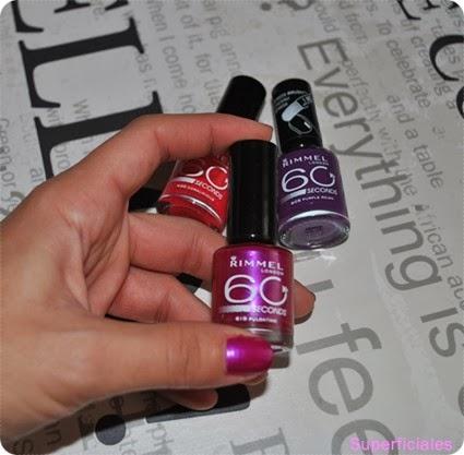 Rimmel London: Lacas 60 segundos