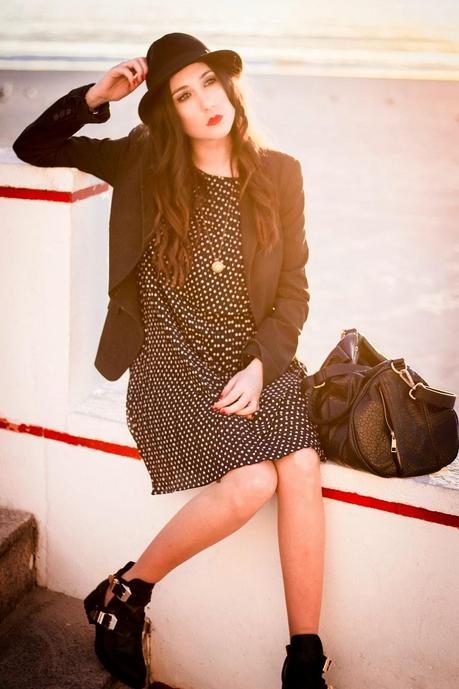 Polka Dots And Cout Out Booties