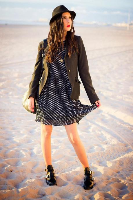 Polka Dots And Cout Out Booties Polka Dots And Cout Out Booties