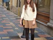 Falda camel