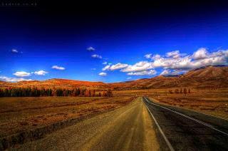 On the road, Rusia, Russia