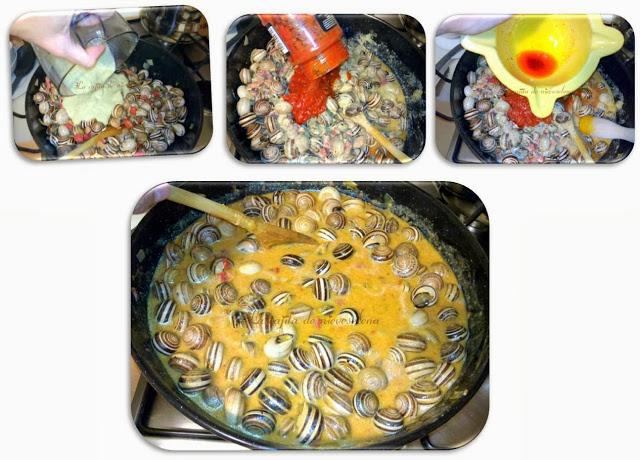 Caracoles en salsa