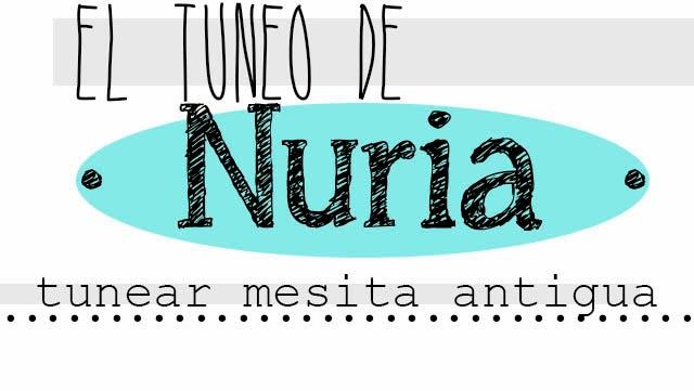 El tuneo de Nuria. La mesita de noche de su abuela Alegría