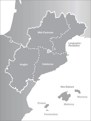 mapa euroregio