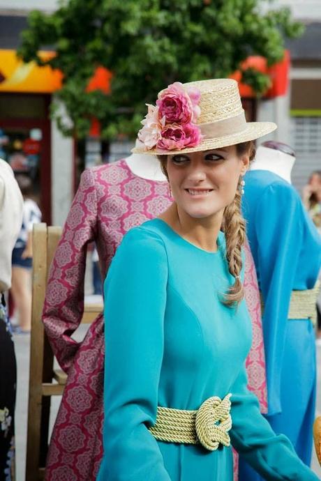 DAVID CHRISTIAN david christian, invitadas a medida, trendcycle, pasarela de moda en bici, invitadas, bodas, novias, canotier, bohochic tocados, cristina blanco, guiadeestilo, guia de estilo blog,