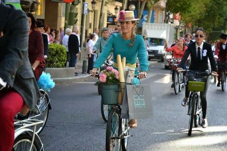 DAVID CHRISTIAN david christian, invitadas a medida, trendcycle, pasarela de moda en bici, invitadas, bodas, novias, canotier, bohochic tocados, cristina blanco, guiadeestilo, guia de estilo blog,