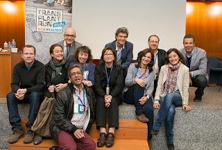 El chef Marc Puig-Pey( Fundación Alicia) en la TRANSPLANT RUN WALKS