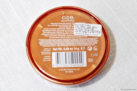 RIMMEL LONDON NATURAL BRONZER 028 SUNRISE