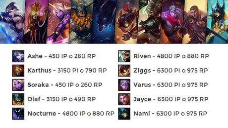 rotatw41 League of Legends: Rotación de campeones y ofertas de la semana