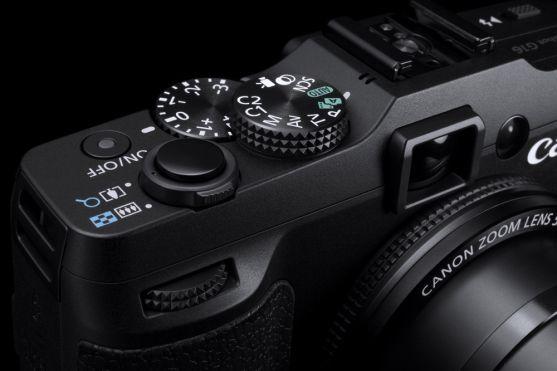 Canon PowerShot G16 dial