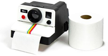 Una Polaroid para el cuarto de baño 