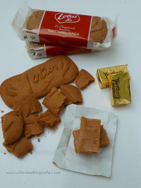 Cookies de Spéculoos y Caramelo