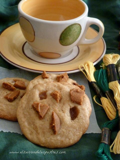 Cookies de Spéculoos y Caramelo