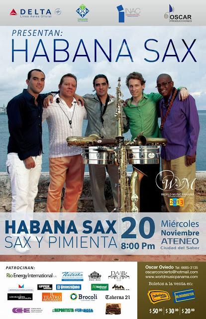 Habana Sax en Panamá