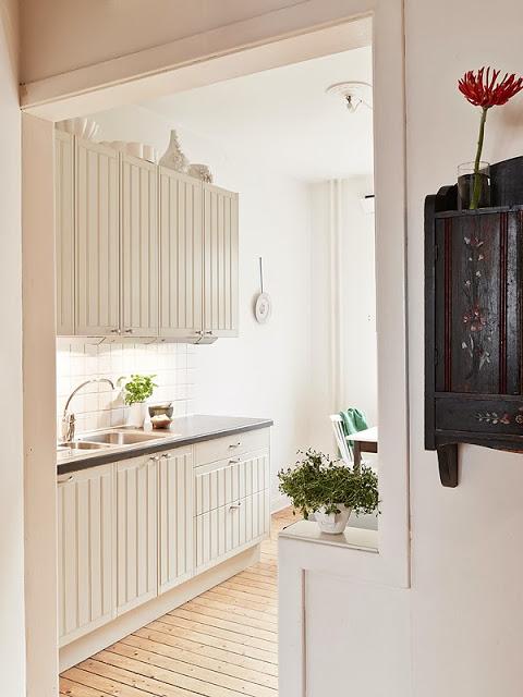 UN APARTAMENTO EN DELICADOS TONOS PASTELES