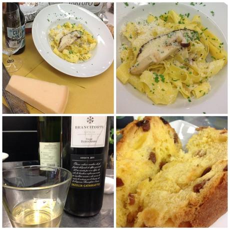 Parpadelle con boletus edulis en Hoy Corazón