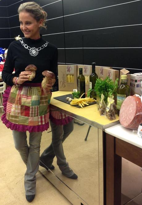 Parpadelle con boletus edulis en Hoy Corazón