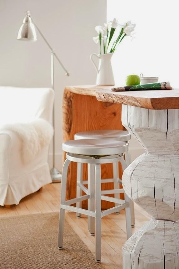 En un pequeño apartamento...