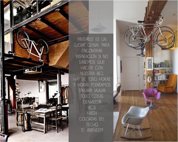 Bicis: colgando las dos ruedas!