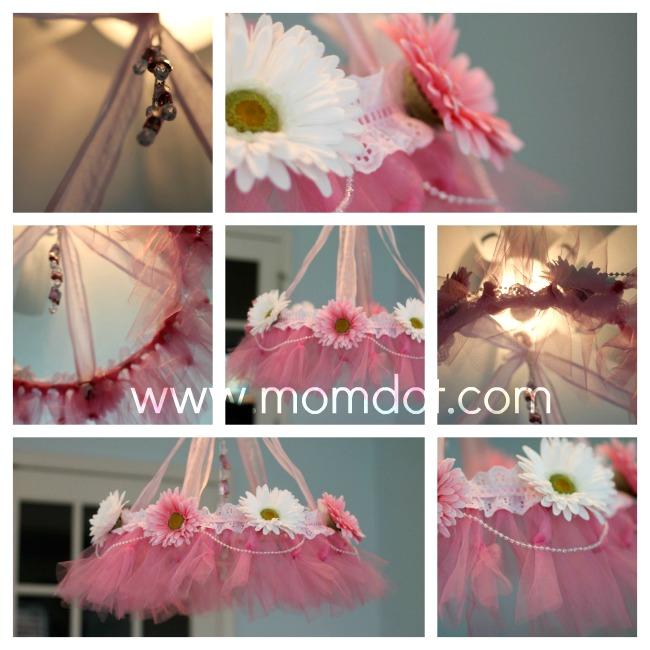 Cosas de princesas, .. ¿o de reinas? http://www.momdot.com/how-to-make-a-tutu-chandelier/