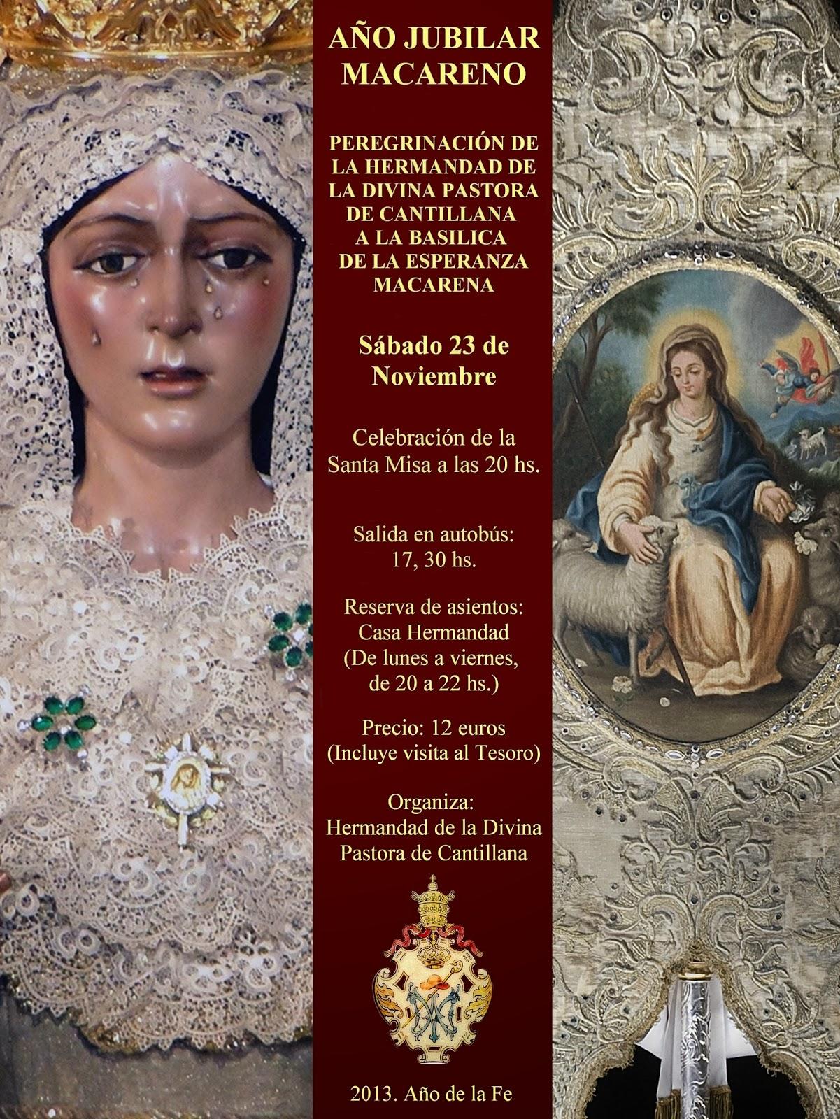 Peregrinación a la Basílica de la Esperanza Macarena en su Año Jubilar