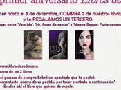 Oferta primer aniversario: libros seda