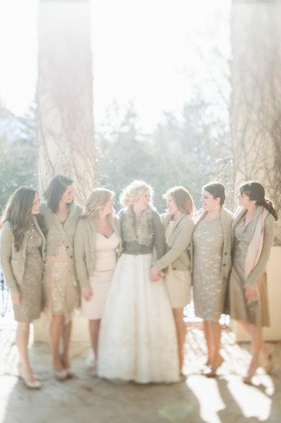 Winter Wedding // Boda en Invierno: Novias Abrigadas!