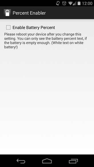 Android 4.4 incluye porcentaje de la batería aunque viene desactivado. Aprende a activarlo porcentaje_bateria_nexus2