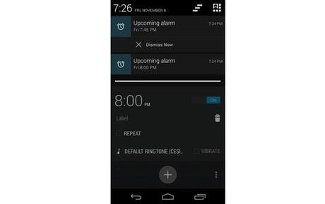 alarm Nueve características de Android 4.4 KitKat no tan conocidas 