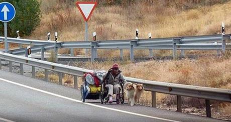 Valencia-Santiago en silla de ruedas