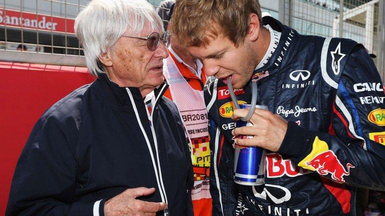 (F1) Bernie Ecclestone dijo que el reinado de Sebastian Vettel termina en 2014