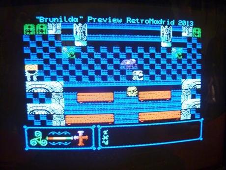 Pagantipaco de Retroworks tuvo la amabilidad de enseñarnos unas cuantas pantallas de su nuevo juego 'Brunilda', que será estrenado en RetroMadrid 2014