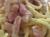 Espaguetis nata bacon