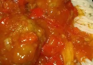 Imagen de Albóndigas con pasta