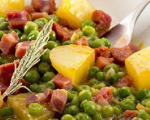 Imagen de Guisantes con jamón