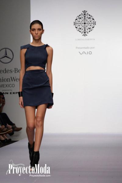 Lorena Saravia en #MBFWMx con su propuesta PV 2014 Lorena-Saravia-MBFWSS14-2