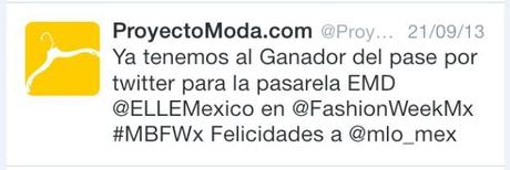 Pasarela ELLE México Diseña: La moda representa mi estilo de vida, mi pensar, mi sentir #MBFWMx ganador PM