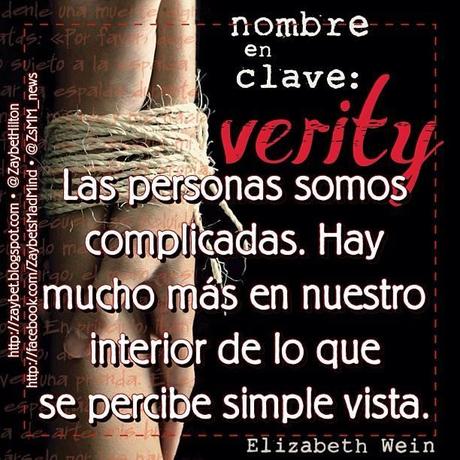 [RESEÑA DE LIBRO] Nombre en clave: Verity de Elizabeth Wein