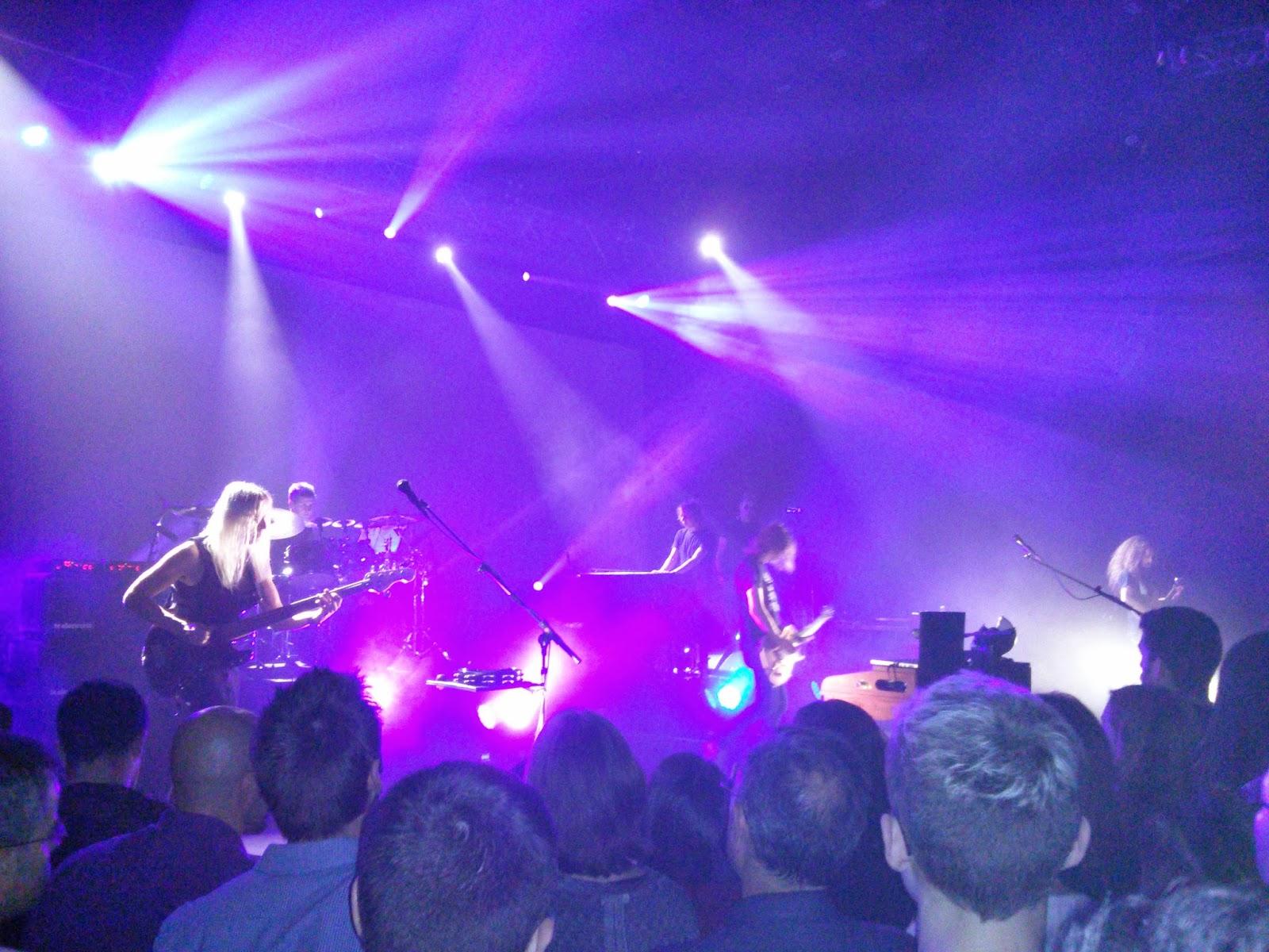 Steven Wilson y su banda vistos a los pies del escenario (2)