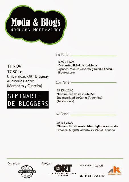 Seminario Moda & Blogs en Montevideo