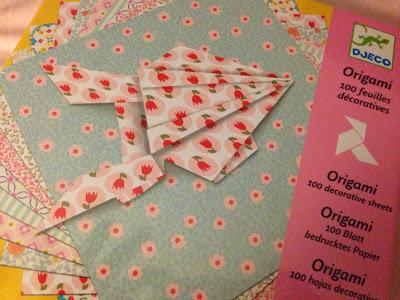 Manualidades en familia, Origami