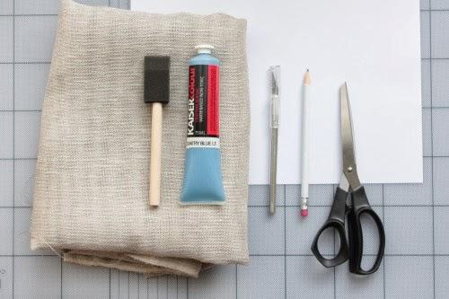 Tutorial: Estampa las servilletas de tu boda