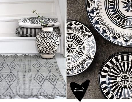 moroccan pottery